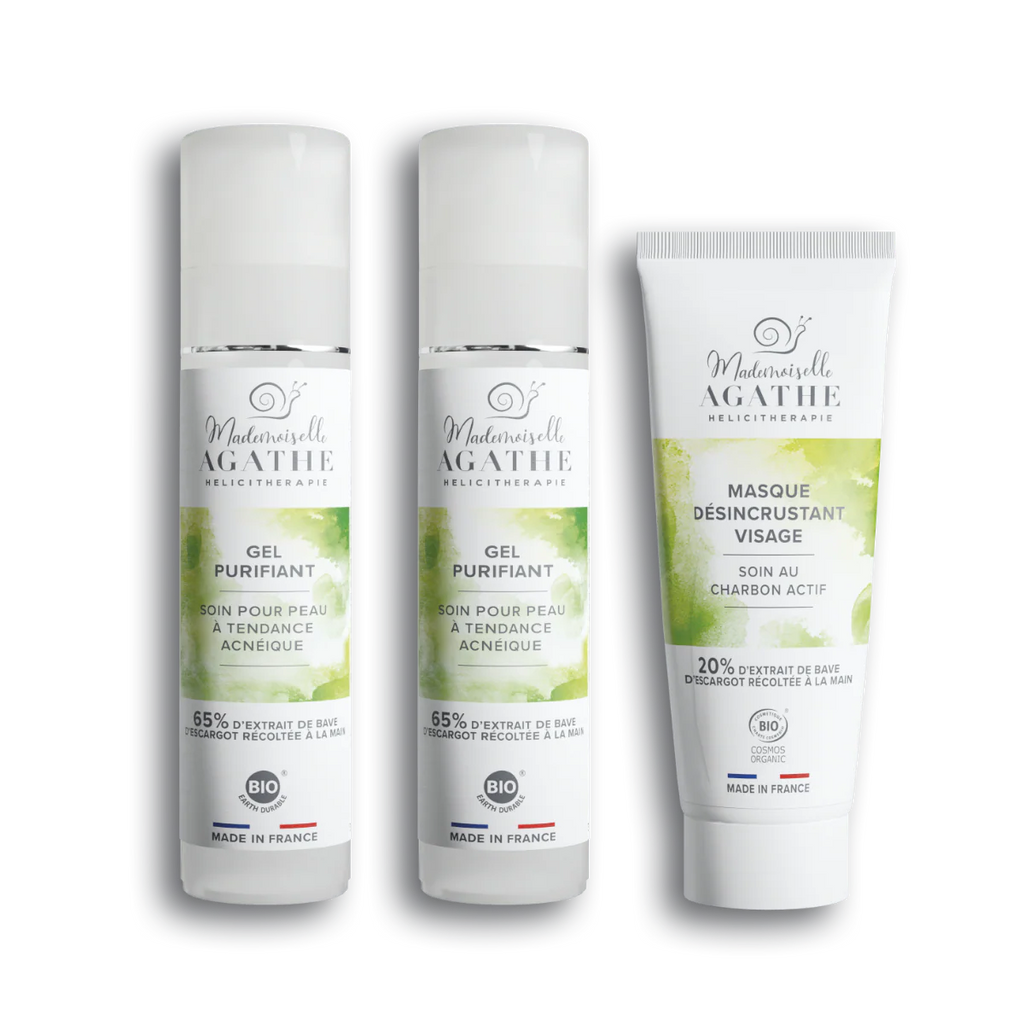 ROUTINE PEAU ZÉRO DÉFAUT - Peau acnéique - Mademoiselle Agathe