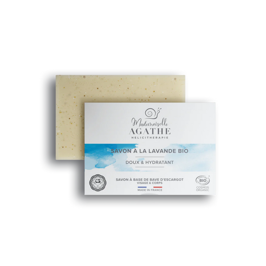 Savon Lavande Bio - Doux & Hydratant | Mademoiselle Agathe