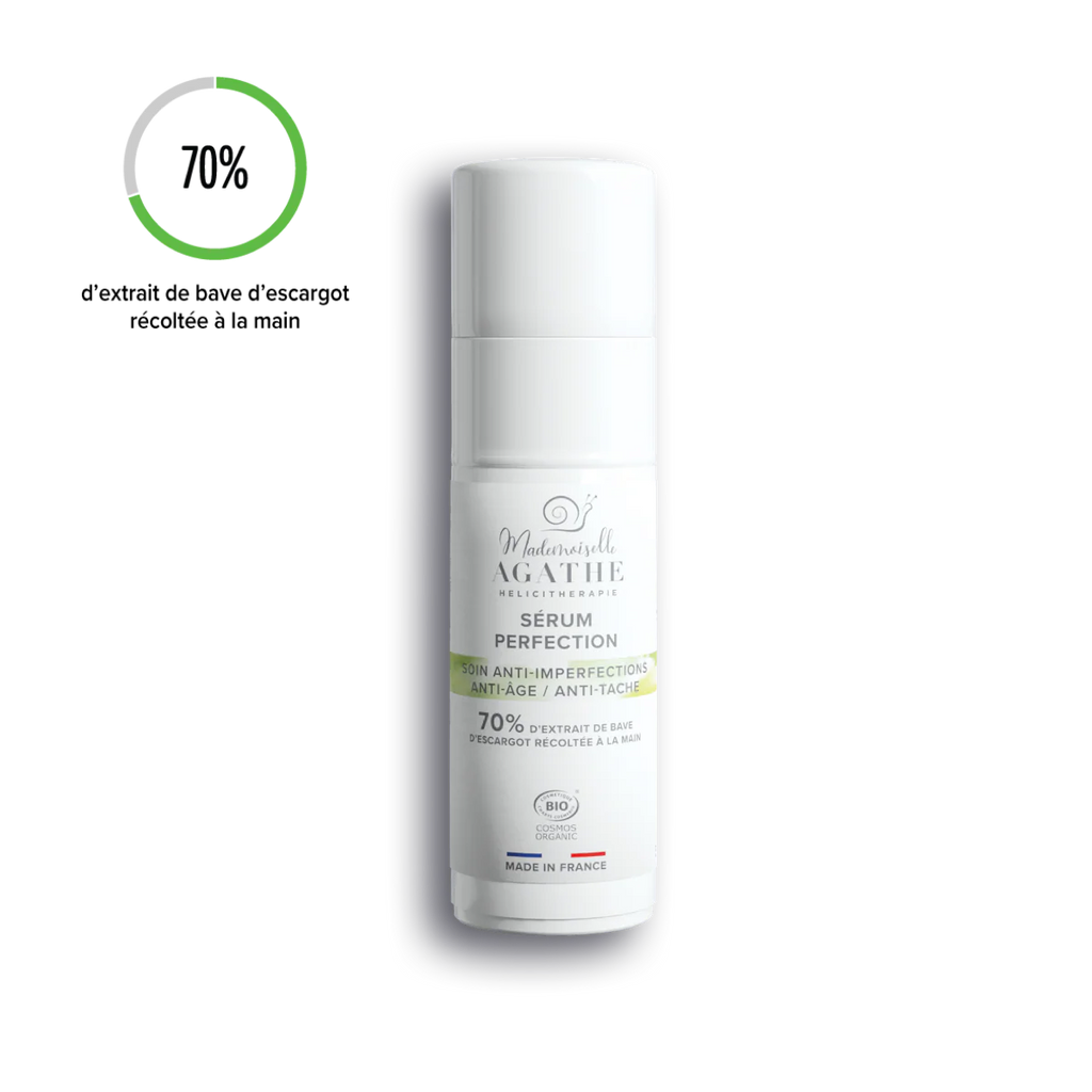 Sérum perfection bio - anti-imperfections, anti-âge, anti-tache - 30ml - Mademoiselle Agathe