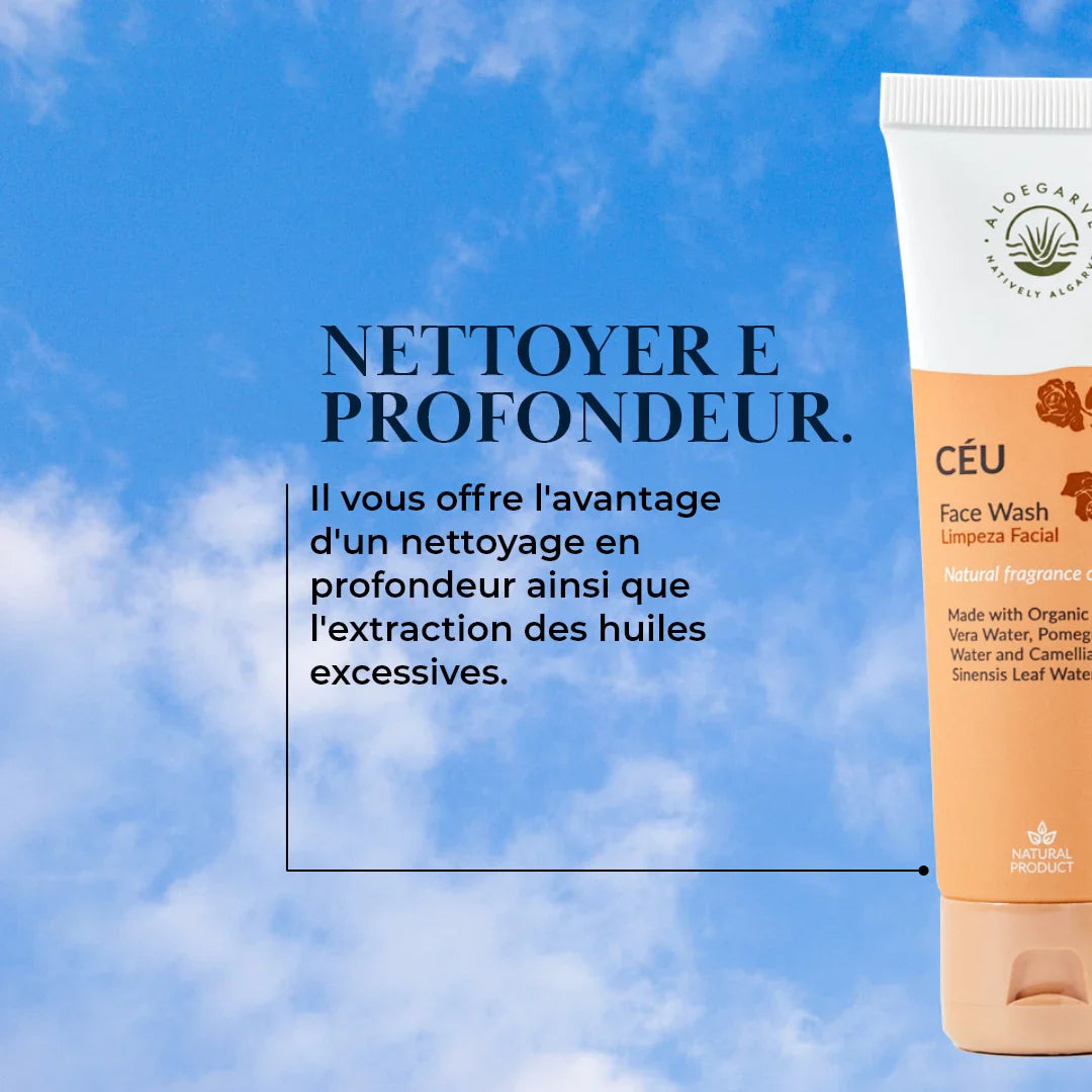 Limpador Facial Aloe Vera "Céu" 50 ml - Aloegarve
