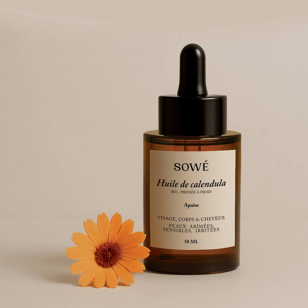 Huile de calendula BIO 50 ml - SOWÉ Botanic Lab