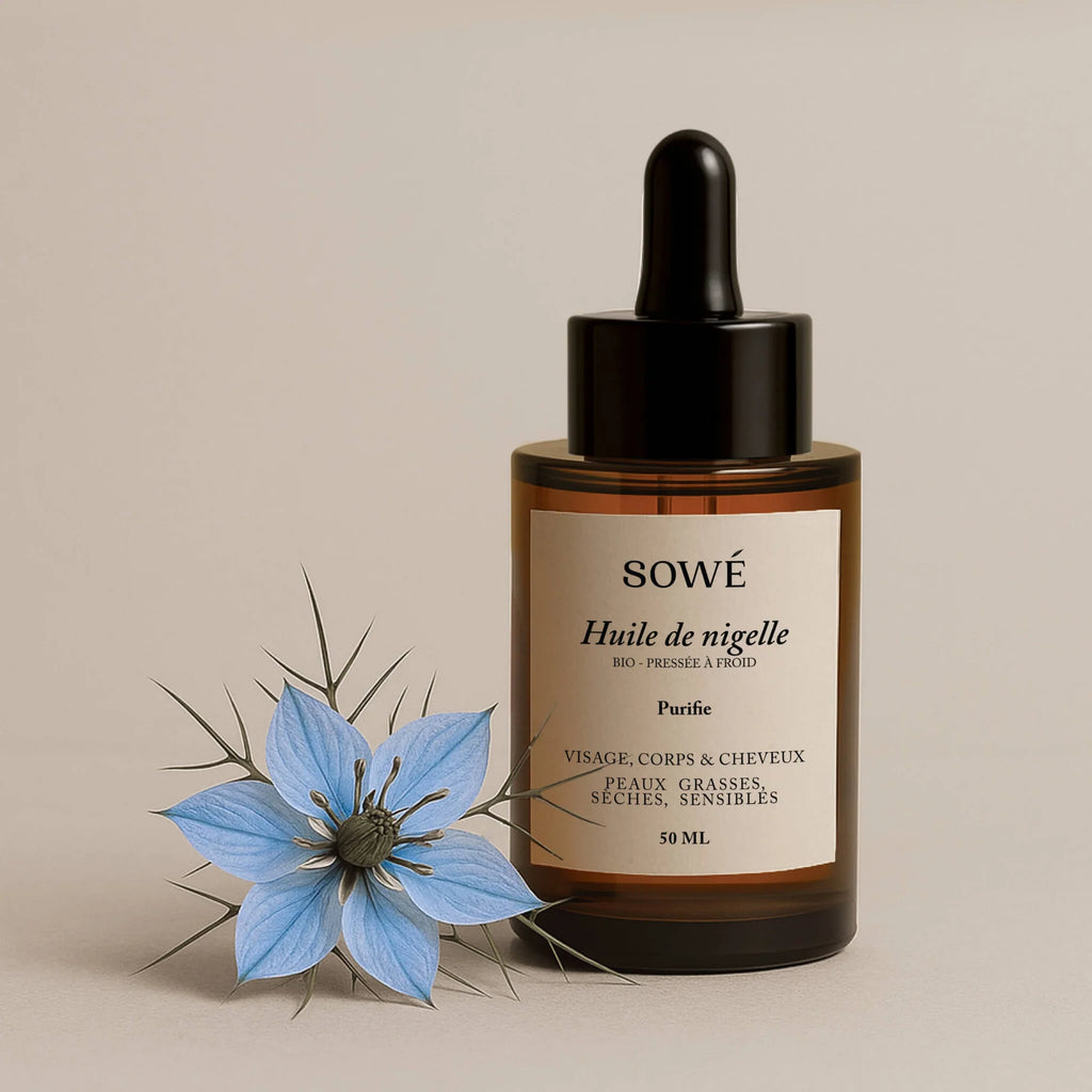 Huile de nigelle BIO 50 ml - SOWÉ Botanic Lab