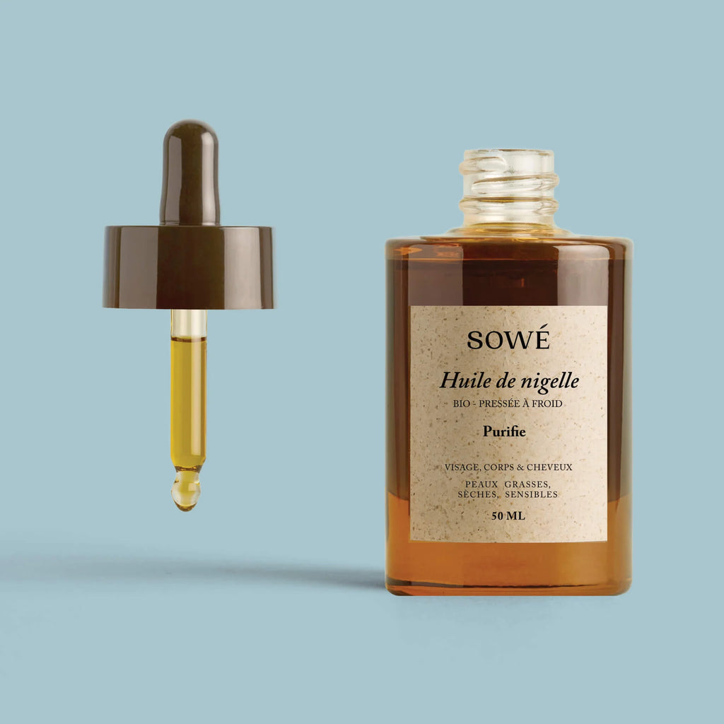 Huile de nigelle BIO 50 ml - SOWÉ Botanic Lab