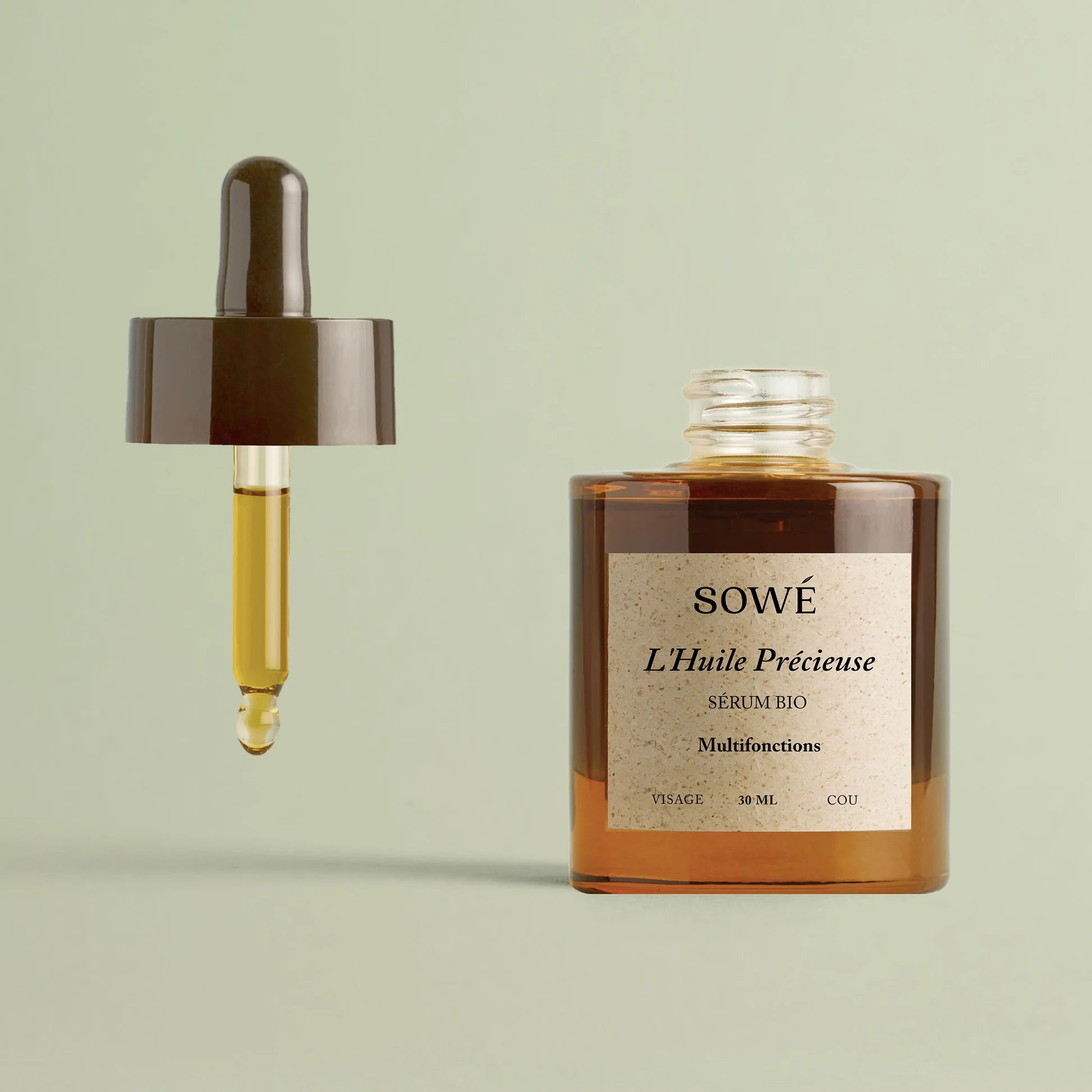 L’Huile Précieuse 30 ml - Sérum anti-âge et anti-oxydant bio - SOWÉ Botanic Lab