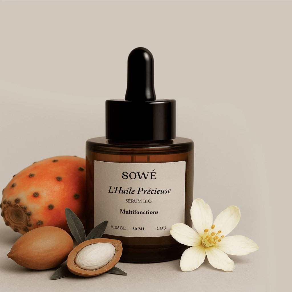 L’Huile Précieuse 30 ml - Sérum anti-âge et anti-oxydant bio - SOWÉ Botanic Lab