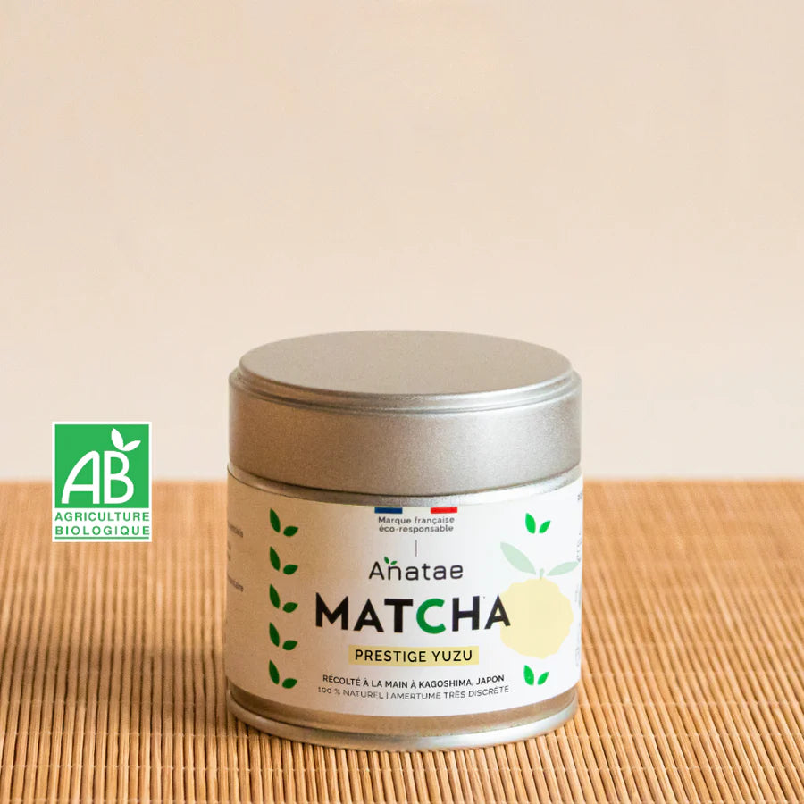 Thé Matcha Prestige au Yuzu Bio 30g – Anatae