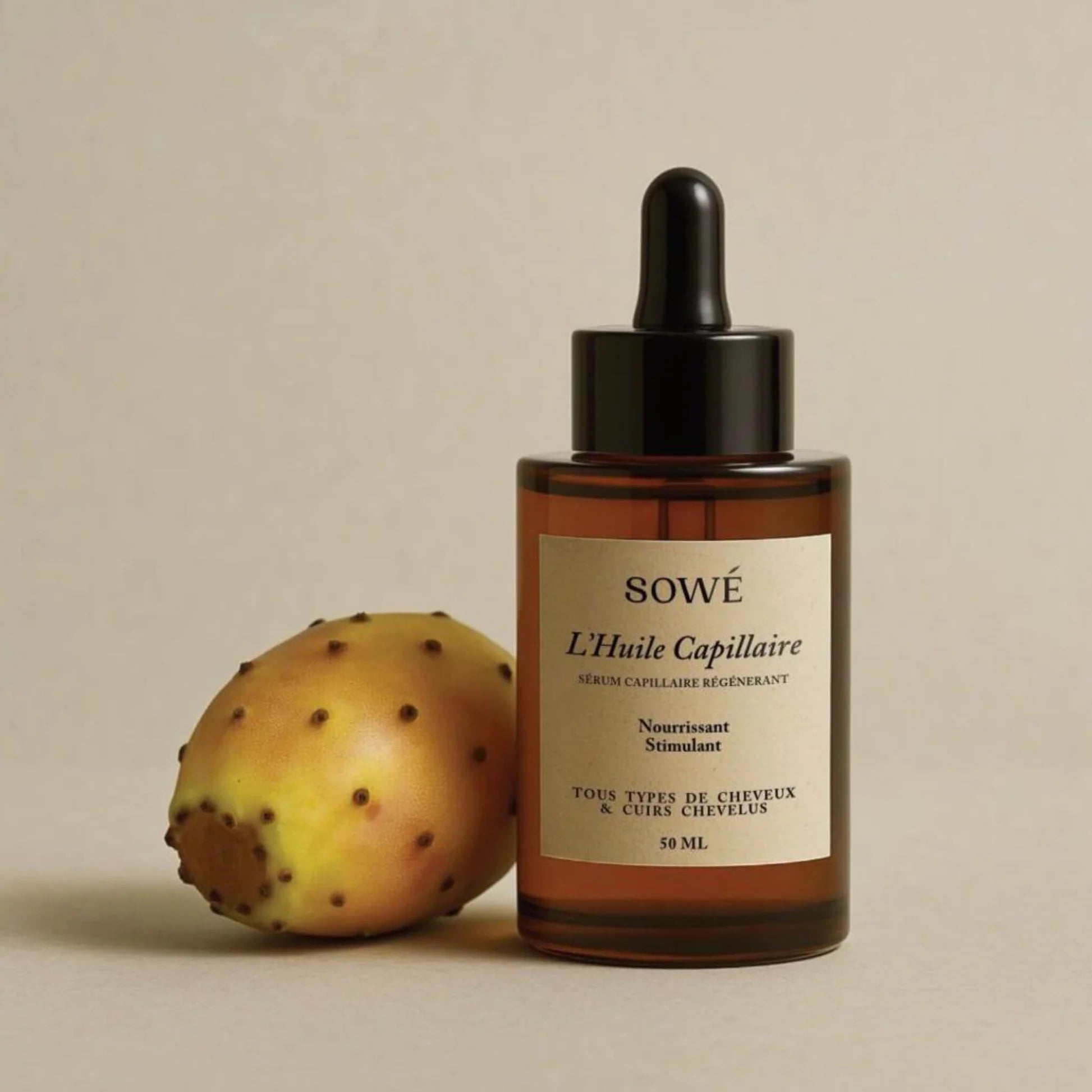 L'Huile Capillaire 50 ml - Soin cheveux nourrissant et stimulant - SOWÉ Botanic Lab